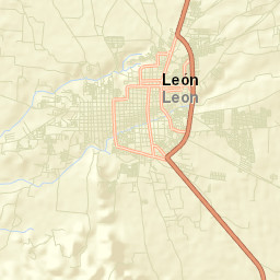 León Street Map