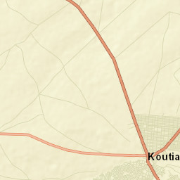 Koutiala Street Map