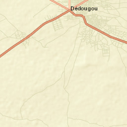 Dédougou Street Map