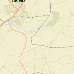 Hadejia Street Map