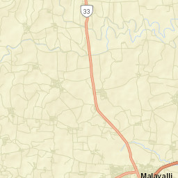 Malavalli Street Map