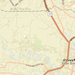 Pran Buri Street Map