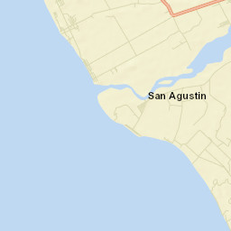 San Agustin Street Map