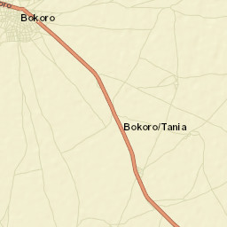 Bokoro Street Map