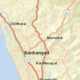 Kannangad Street Map