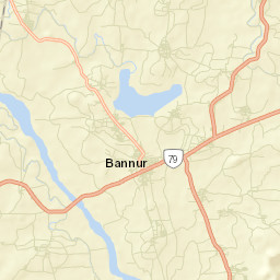 Bannur Street Map