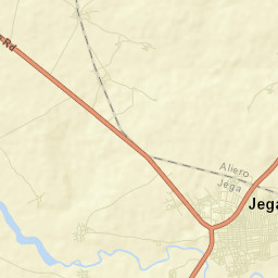 Jega Street Map