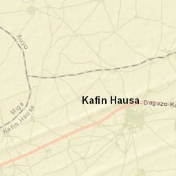 Kafin Hausa Street Map