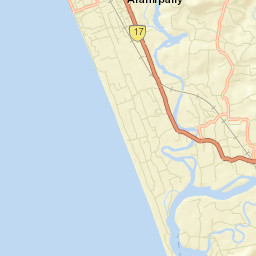 Nilēshwar Street Map