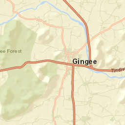 Gingee Street Map