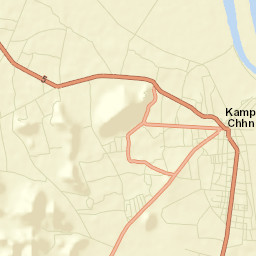 Kampong Chhnang Street Map