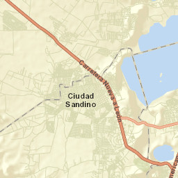 Ciudad Sandino Street Map