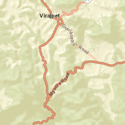 Virarajendrapet Street Map
