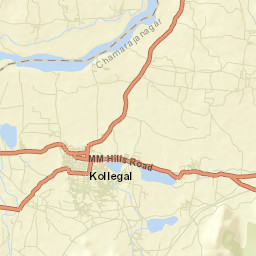 Kollegal Street Map