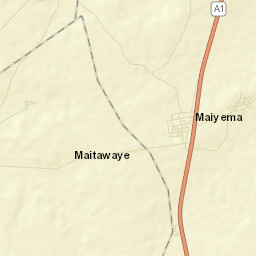 Maiyama Street Map