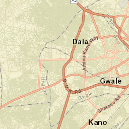 Kano Street Map