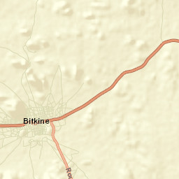 Bitkine Street Map
