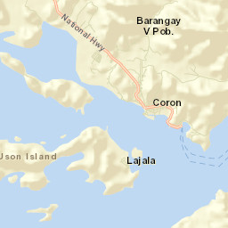 Coron Street Map