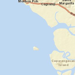 Santa Margarita Street Map