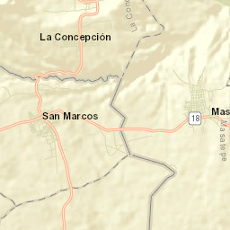 La Concepción Street Map