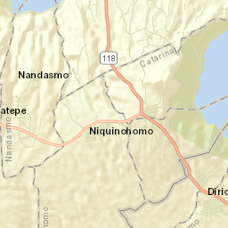 San Juan de Oriente Street Map