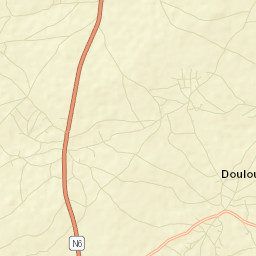 Bazega Province Street Map