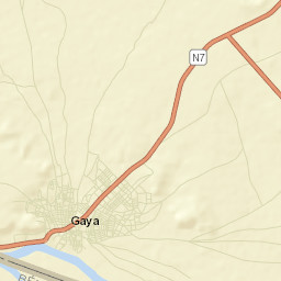 Gaya Street Map