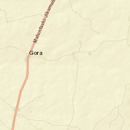 Gora Street Map