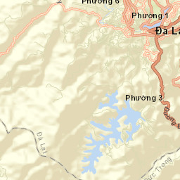 Ðà Lạt Street Map
