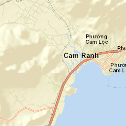 Thành Phố Cam Ranh Street Map