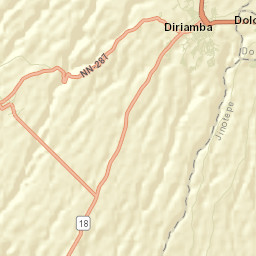 Diriamba Street Map