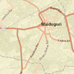 Maiduguri Street Map