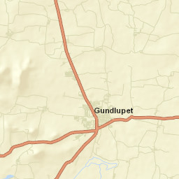Gundlupēt Street Map