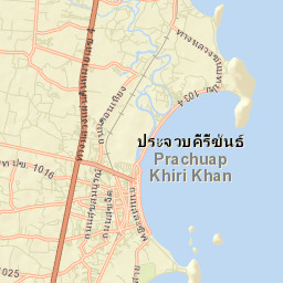 Prachuap Khiri Khan Street Map