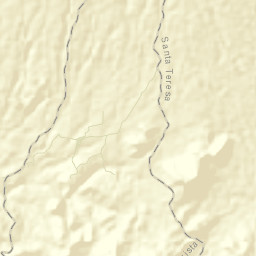 Santa Teresa Street Map