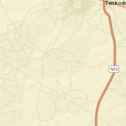 Tenkodogo Street Map