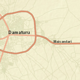 Damaturu Street Map
