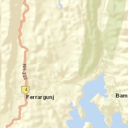 Bamboo Flat Street Map