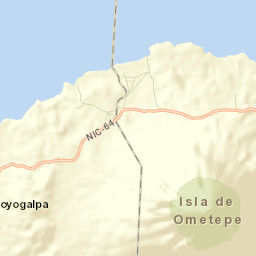 Municipio de Moyogalpa Street Map
