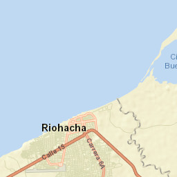 Riohacha Street Map