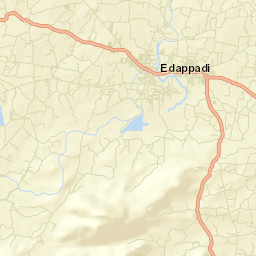 Idappadi Street Map