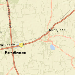 Kurinjippadi Street Map