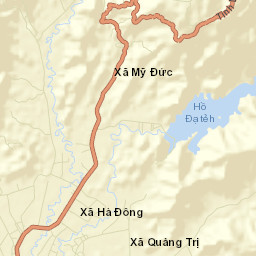 Huyện Đạ Tẻh Street Map