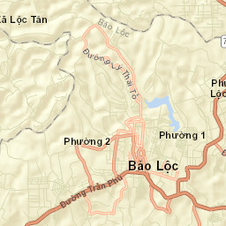Bảo Lộc Street Map