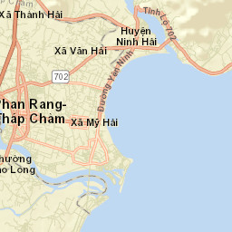 Phan Rang-Tháp Chàm Street Map