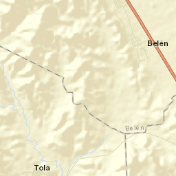 Belén Street Map