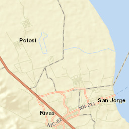Municipio de Rivas Street Map