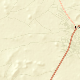 Houndé Street Map