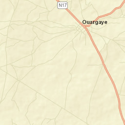 Ouargaye Street Map