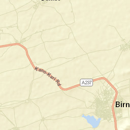 Birnin Kudu Street Map
